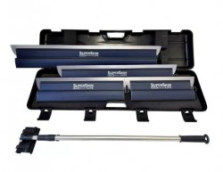 SUPERSKIM X-LITE PRO 5pc Spatula Kit With Pole & Carry Case